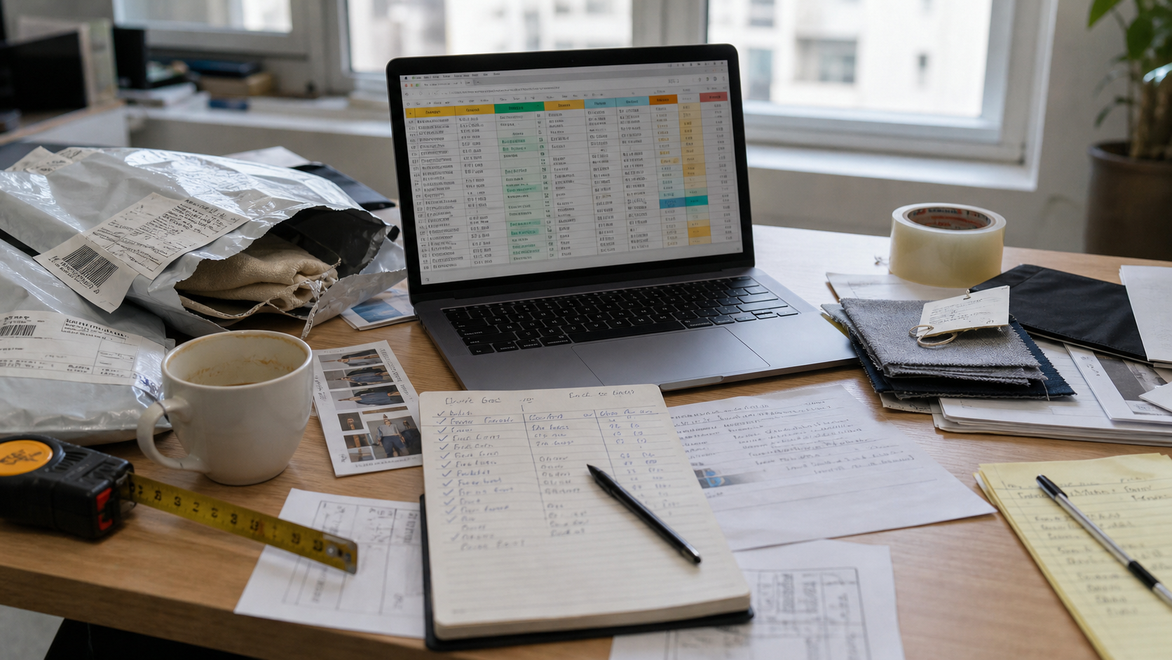 China sourcing project brief and documentary-style working context