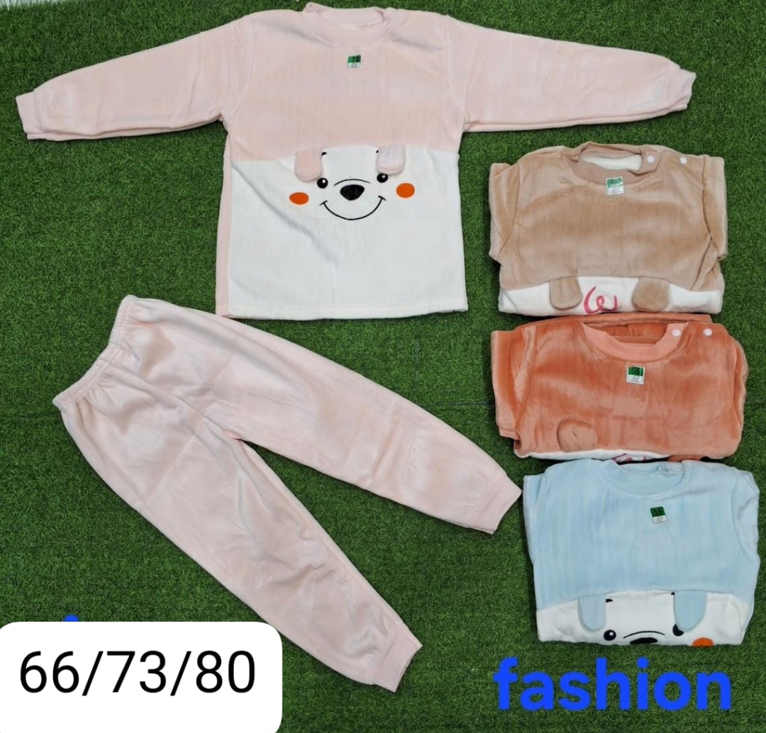 Babywear product sample set used as public supplier proof